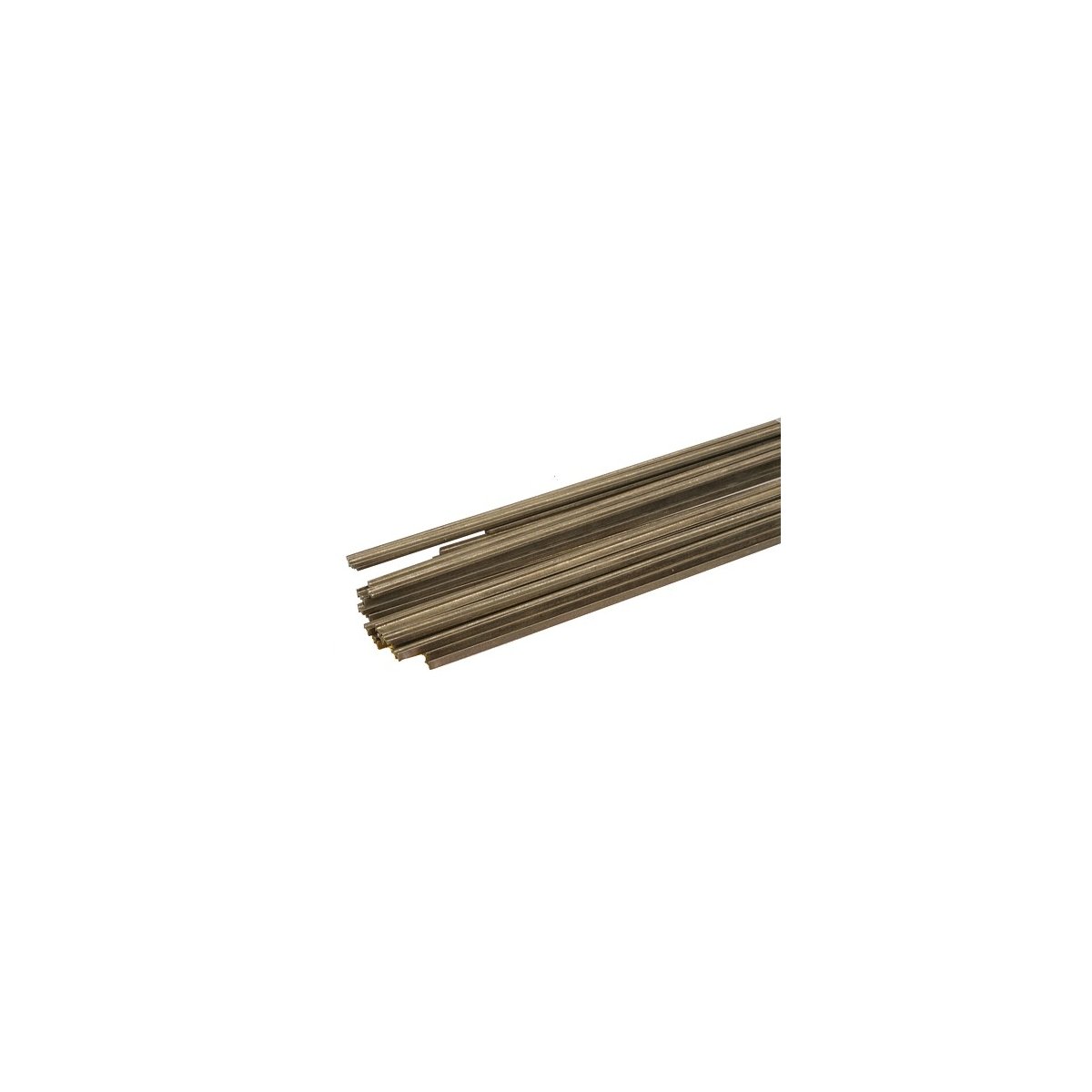 Code 83 Nickel Silver Rail -- Weathered 3′ pkg(33), HO, Micro Engineering 16083