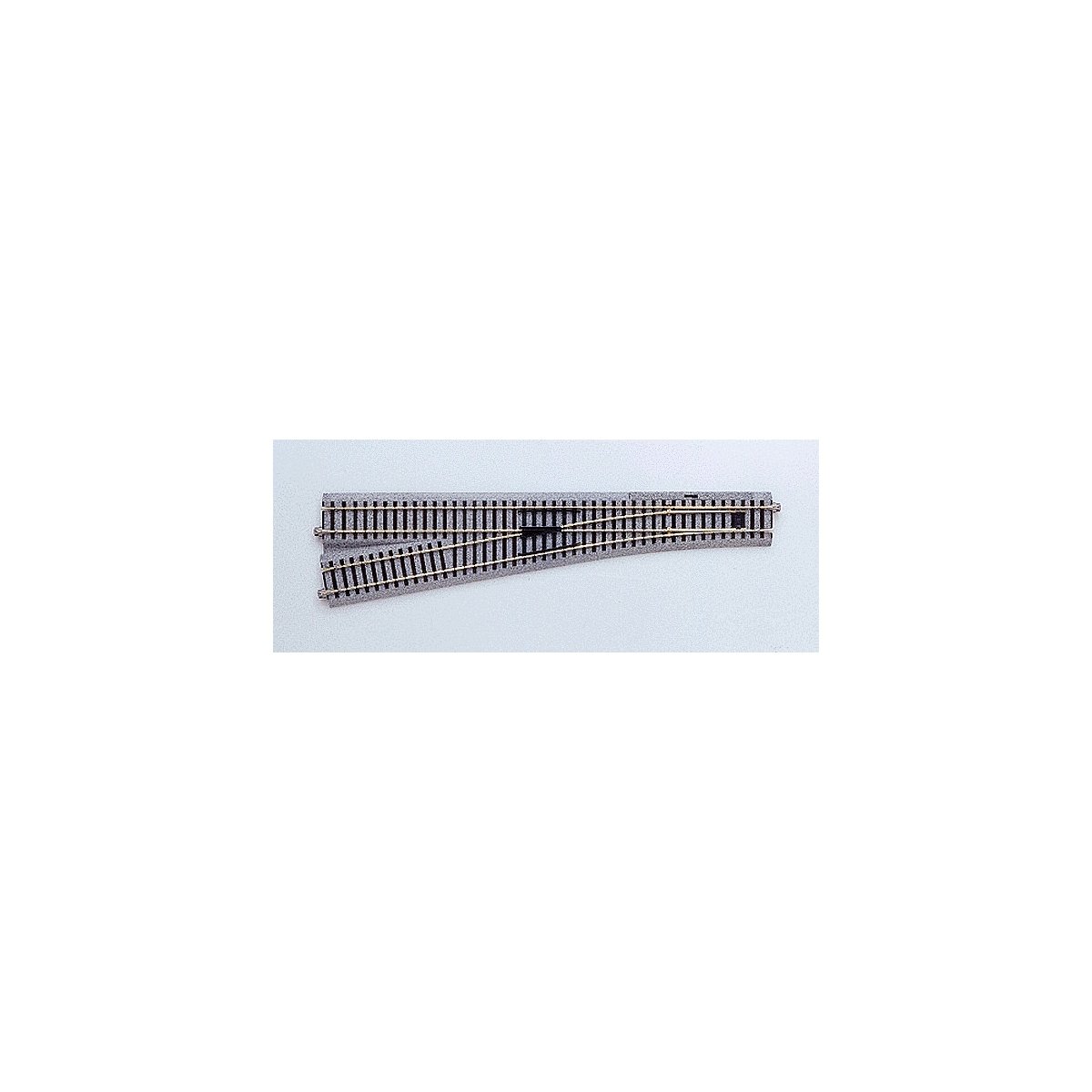 6 Manual Turnout -- Left Hand 34-1/8′ 867mm Radius Curve, HO, Kato USA Inc 2862