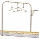 Double Track Catenary Poles -- Arched pkg(10), N, Kato USA Inc 23062