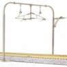 Double Track Catenary Poles -- Arched pkg(10), N, Kato USA Inc 23062