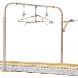Double Track Catenary Poles -- Arched pkg(10), N, Kato USA Inc 23062