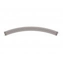 Code 80 Double-Curve Track -- 10-3/8′ Radius, 45 Degrees, N, Peco ST15