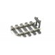 Buffer Stop HO Code 75 Nickel Silver - 2 pcs - Peco 1440