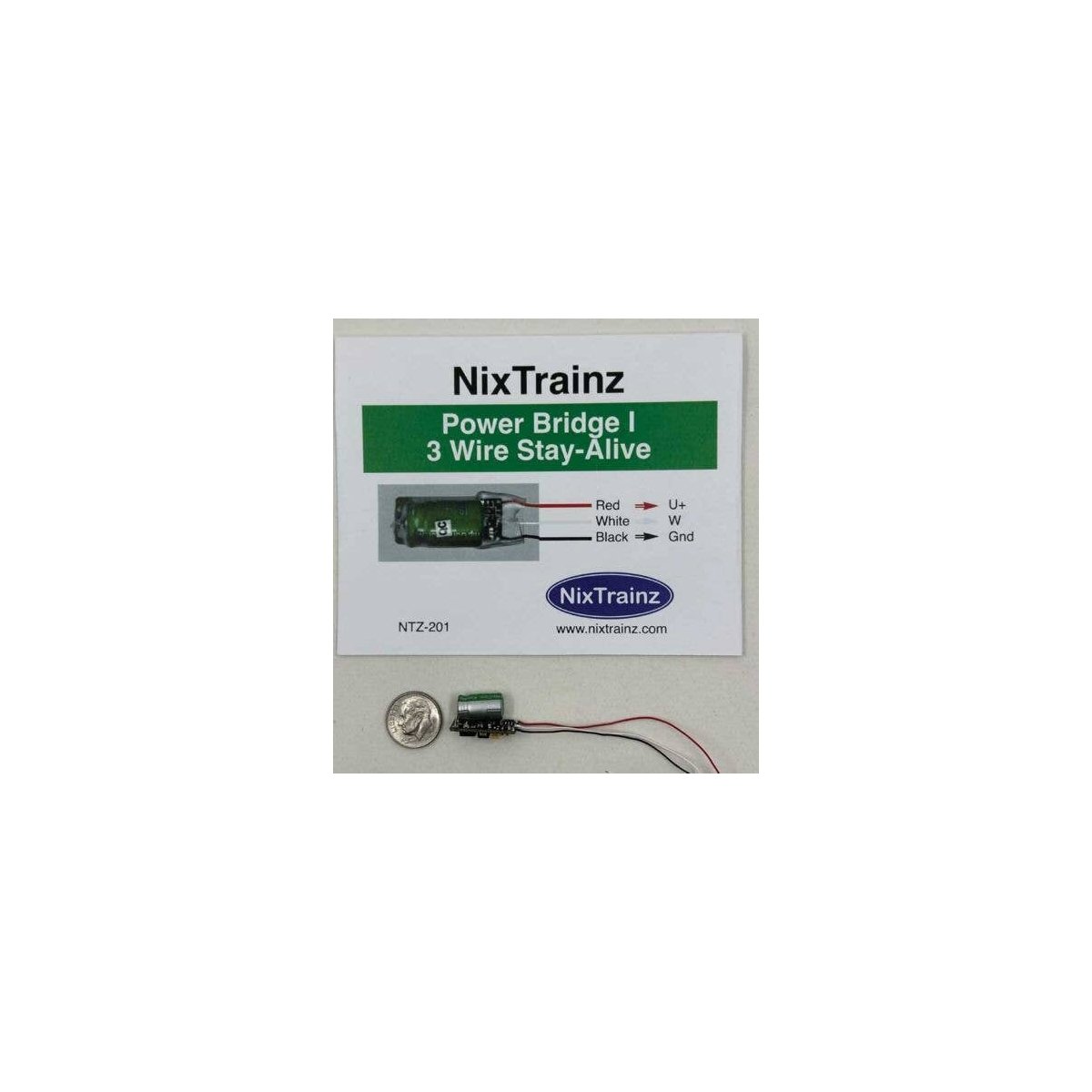 NTZ 201 Power Bridge I 3-Wire Stay-Alive, ALL, Nix Trains PBI