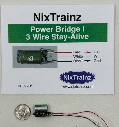 NTZ 201 Power Bridge I 3-Wire Stay-Alive, ALL, Nix Trains PBI