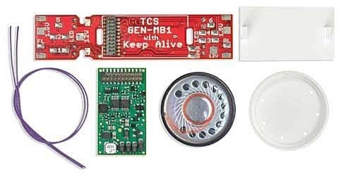 WDK-ATH-6 WOWKit Complete Sound Conversion -- Fits Athearn Genesis EMD F9A, HO, Train Control Systems 1753