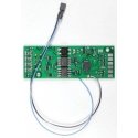 LL8-KAC 4-Function Drop-In DCC Decoder w/TCS Keep Alive Wires - Control Only -- With 2-Pin Connector for KA Unit Fits Life-Like 