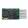 EUN651 2-Function Plug-In DCC Decoder -- For Diesels w/6-Pin Inline Socket - .345 x .545 x .115′ 8.76 x 13.84 x 2.9, N, Train