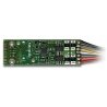 Motor/Function Decoder -- 6 FX3 Functions, 2.01x.67x.114′ 51.8x17x2.9mm, ALL, Digitrax DH465