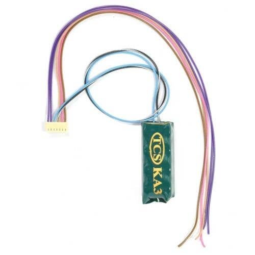 WAUX-KA3 WOWSound Decoder Auxiliary Harness -- With Attached KA3 Keep-Alive(TM), ALL, Train Control Systems 1594