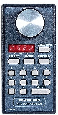 Cab06 Intermediate DCC Throttle -- Standard, ALL, NCE Corporation 39