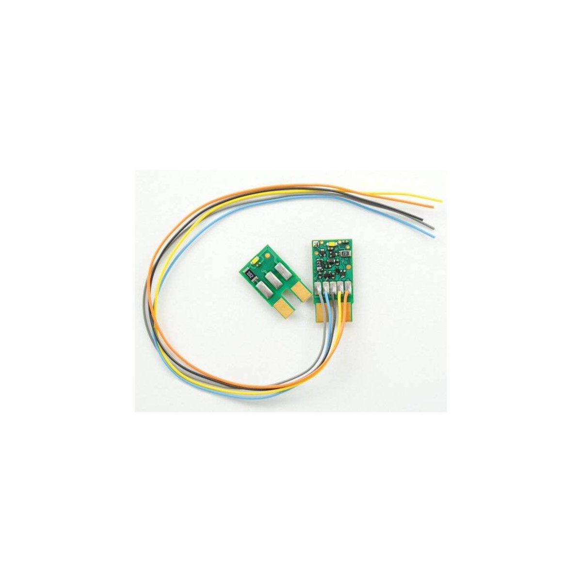 CN Series 4-Function DCC Decoder w/Split Circuit Board -- CN-GP (Fits Early-Style Life-Like, Atlas, Kato Diesels with Split Ligh