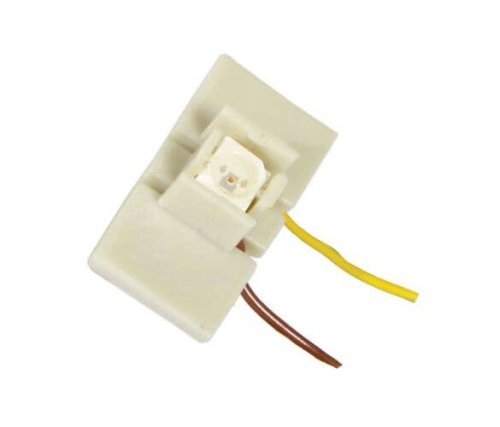 Floor-Mount Interior Light LEDs w/Wires pkg(10) -- White, HO, Viessmann Modellspielwaren 6048