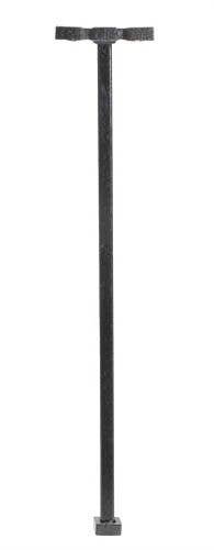 Double-Arm Square LED Light 3-Pack -- Black (cool white LED) 30 Scale Feet Tall, N, Atlas Model Railroad Co. 70000194