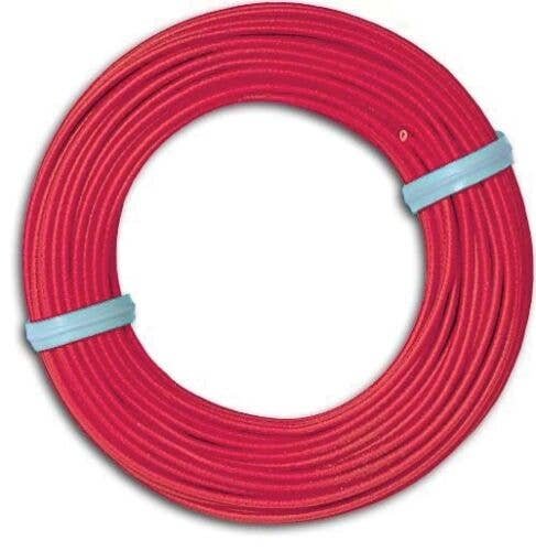 Single-Conductor Wire -- Red, 32`10` 10m, ALL, Busch Gmbh & Co Kg 1790