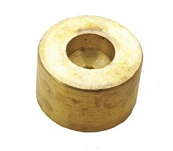 Brass Flywheel (Press-Fit) -- For 2.0mm Shaft, 17mm Outside Diameter x 11mm Length, HO, Northwest Short Line 4056