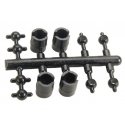Universal Driveline Couplers -- 2.0mm Shaft (Primary Cups, Horned Ball) 1.5, 2.4mm Add`l Cups 1/8` Ball D, ALL, Northwest Short 