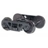 Roller Bearing Truck Sideframes Only -- Black pkg(100), HO, Accurail Inc 152