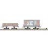 Roller Blocks for Standard Gauge Cars -- 4 Bogies for 2 Cars, G, LGB 48180