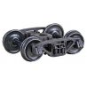Barber(R) S-2-B 70-Ton Friction Bearing Self-Centering HGC Trucks -- Code 88 (.088`) 33` Smooth-Back RP-25 Wheels 1 Pair, HO, Ka