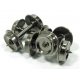 36′ Metal Wheelsets pkg(50), N, Rapido Trains Inc 102072