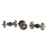 Replacement Geared Driver Assembly (Diesel Wheelset) pkg(3) -- Fits Life-Like Trains Early PROTO 2000(R) E6, E7, E8 and E9 Diese