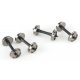 33′ Turned Metal RP-25 Wheelsets -- With Plastic Axles pkg(12), HO, WalthersProto 2301