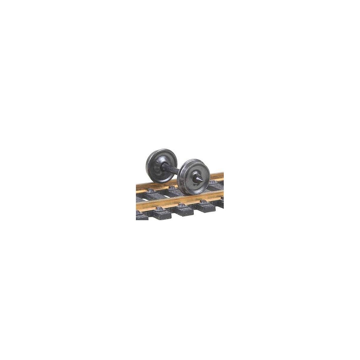 Code 110 (.110`) 33` Smooth-Back RP-25 Wheelsets pkg(12), HO, Kadee Quality Products 520