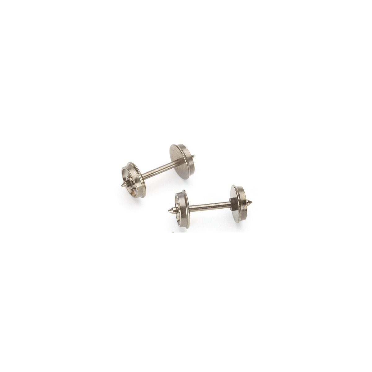 E-Z Track(R) Accessories, Flat-Back Wheelsets -- 36′ pkg(12), HO, Bachmann Industries 42903