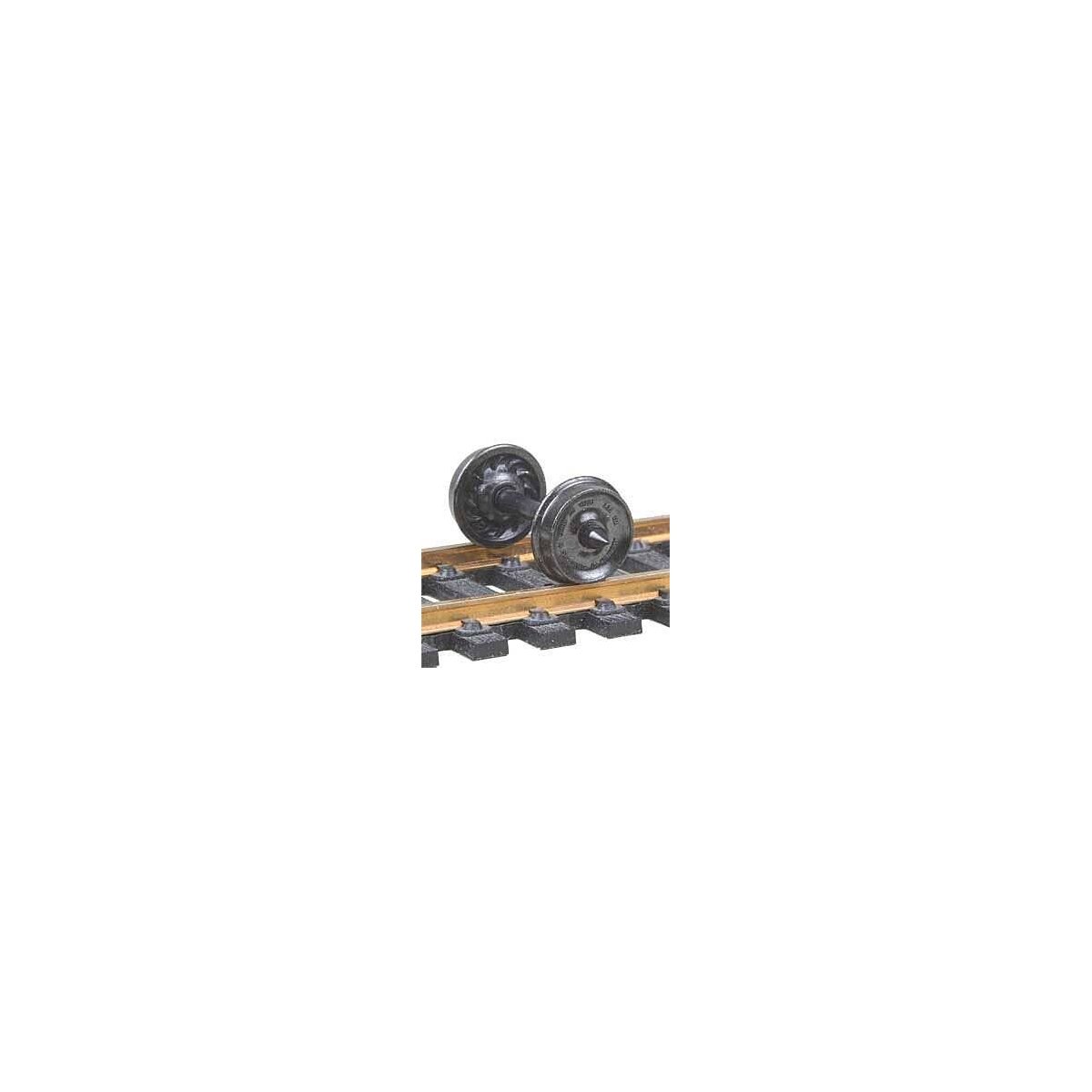 Code 110 (.110`) 33` Ribbed-Back RP-25 Wheelset pkg(12), HO, Kadee Quality Products 523