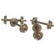 Shoulder Axle Nickel-Silver Wheelset -- 28′/110, HO, Northwest Short Line 371054