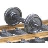Code 110 (.110`) 28` Smooth-Back RP-25 Wheelsets pkg(12), HO, Kadee Quality Products 524