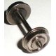 Metal Wheels with Needlepoint Axle pkg(20) -- 36′, HO, Bowser Manufacturing Co. 40199