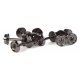 36′ Code 110 Metal Wheelsets -- pkg(50), HO, Rapido Trains Inc 102087
