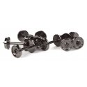 36′ Code 110 Metal Wheelsets -- pkg(50), HO, Rapido Trains Inc 102087