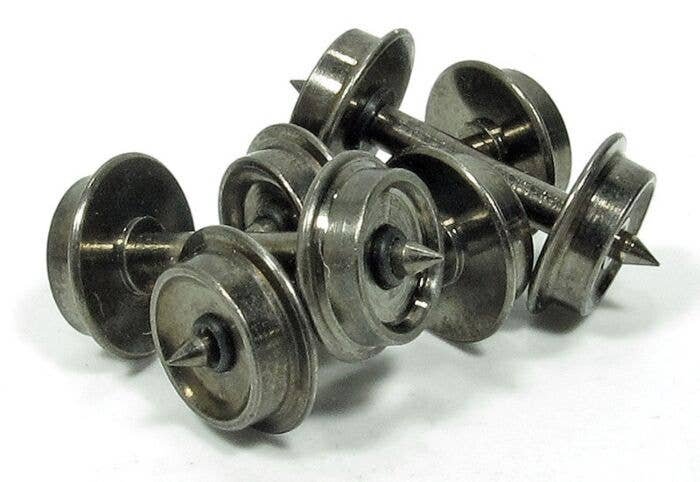 33′ Metal Wheelsets -- pkg(12), N, Rapido Trains Inc 102068