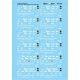 Railroad Decal Set -- Southern Pacific Ore Cars, 1960-1980, HO, Microscale Industries Inc 87194