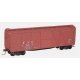 40′ 6-Panel Single-Sheathed Wood Boxcar w/Wood Doors & Steel Ends - Kit -- Bangor & Aroostook 10264 (Boxcar Red)