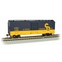 Pullman-Standard PS-1 40′ Steel Boxcar - Ready to Run - Silver Series(R) -- Chesapeake & Ohio 13098 (blue, yellow Large C&O Lo