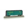 AAR 40′ Steel Boxcar - Ready to Run - Silver Series(R) -- New York, Susquehanna & Western (green, black, yellow, ′Suzy Q′ 
