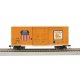 40′ Steel Hi-Cube, Sliding-Door Boxcar - Ready-to-Run -- Union Pacific 518126 (Armour Yellow, silver Automated Railway Map Log