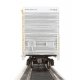 40′ Steel Hi-Cube, Sliding-Door Boxcar - Ready-to-Run -- Union Pacific 518126 (Armour Yellow, silver Automated Railway Map Log