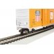 40′ Steel Hi-Cube, Sliding-Door Boxcar - Ready-to-Run -- Union Pacific 518126 (Armour Yellow, silver Automated Railway Map Log