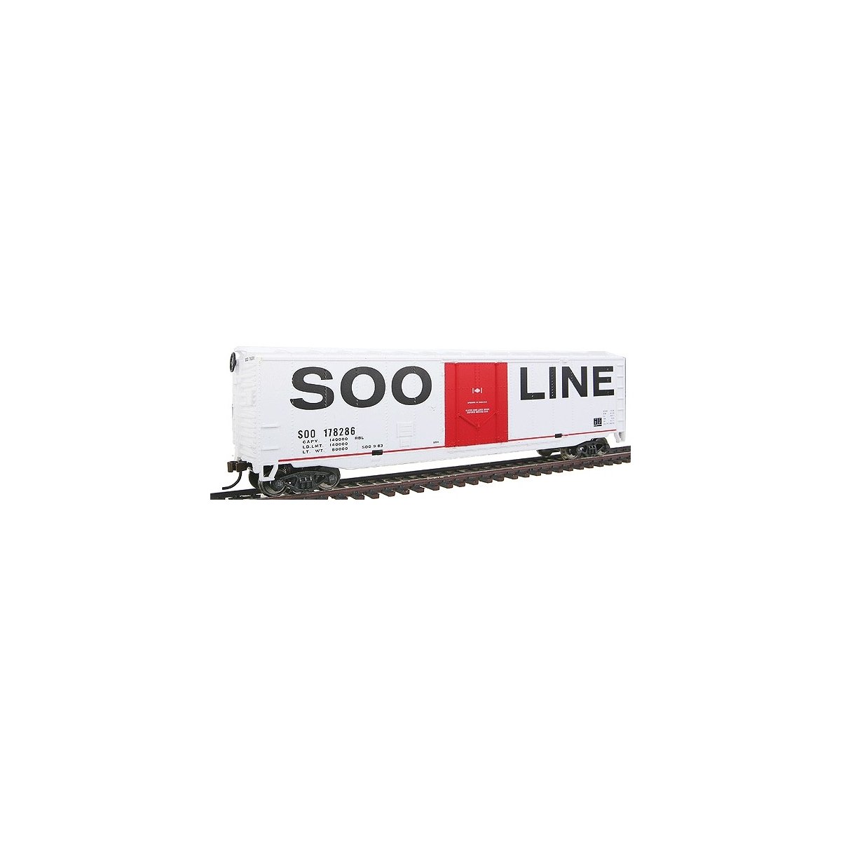50′ Plug-Door Boxcar - Ready to Run -- Soo Line