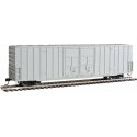 60′ High Cube Plate F Boxcar - Ready to Run -- Undecorated, HO, WalthersMainline 2900