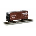 40′ Hi-Cube Boxcar - Ready to Run -- Denver & Rio Grande Western 67422 (Boxcar Red, black, white Flying Grande), N, Bachmann I