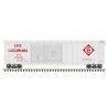 Postwar 50′ Double-Door Boxcar - Ready to Run - Master(R) -- Erie Lackawanna 65800 (gray, maroon)