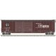 Postwar 50′ Double-Door Boxcar - Ready to Run - Master(R) -- Santa Fe 8666 (Boxcar Red, black, white, El Capitan)