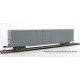 60′ Pullman-Standard Auto Parts Boxcar (10′ and 6′ doors) - Ready to Run -- Undecorated