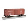 Steam-Era 40′ Steel Boxcar - Ready to Run - Silver Series(R) -- Baltimore & Ohio 46796 (Boxcar Red, 13 States Logo)